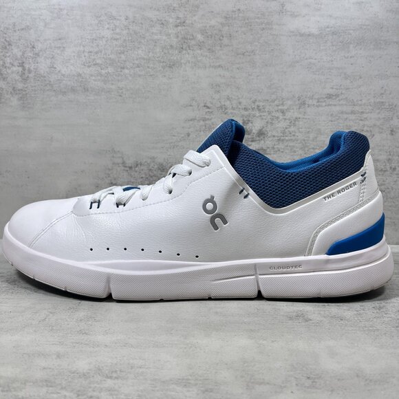 On Cloud The Roger Advantage Tennis Shoes - Men's Size 12.5 - White - Picture 4 of 10